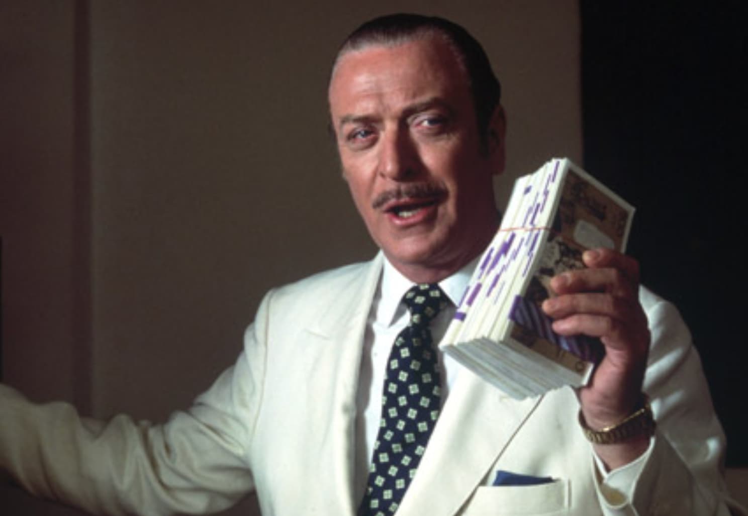 Michael Cain in “Dirty Rotten Scoundrels,” 1988. 